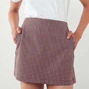 Urban Outfitters/Cooperative Gingham Skirt